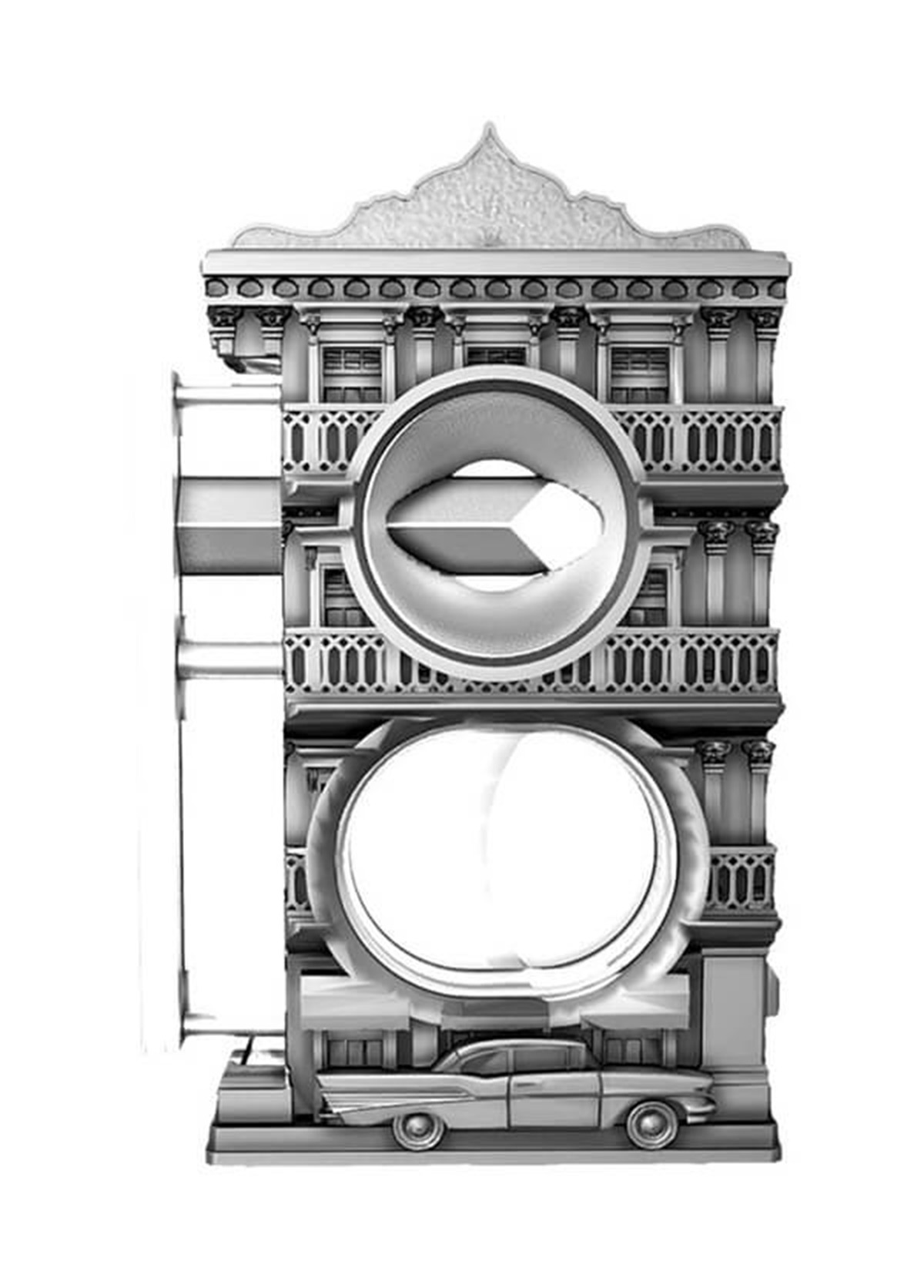 S.T. Dupont Atelier Haute Creation Jewelry Partagás Le Grand Çakmak - Sigara Seti 023066PAL