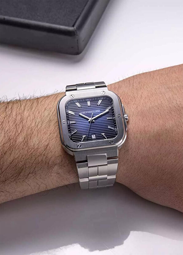 Cap Camarat Square 12246B15 Çelik Erkek Kol Saati