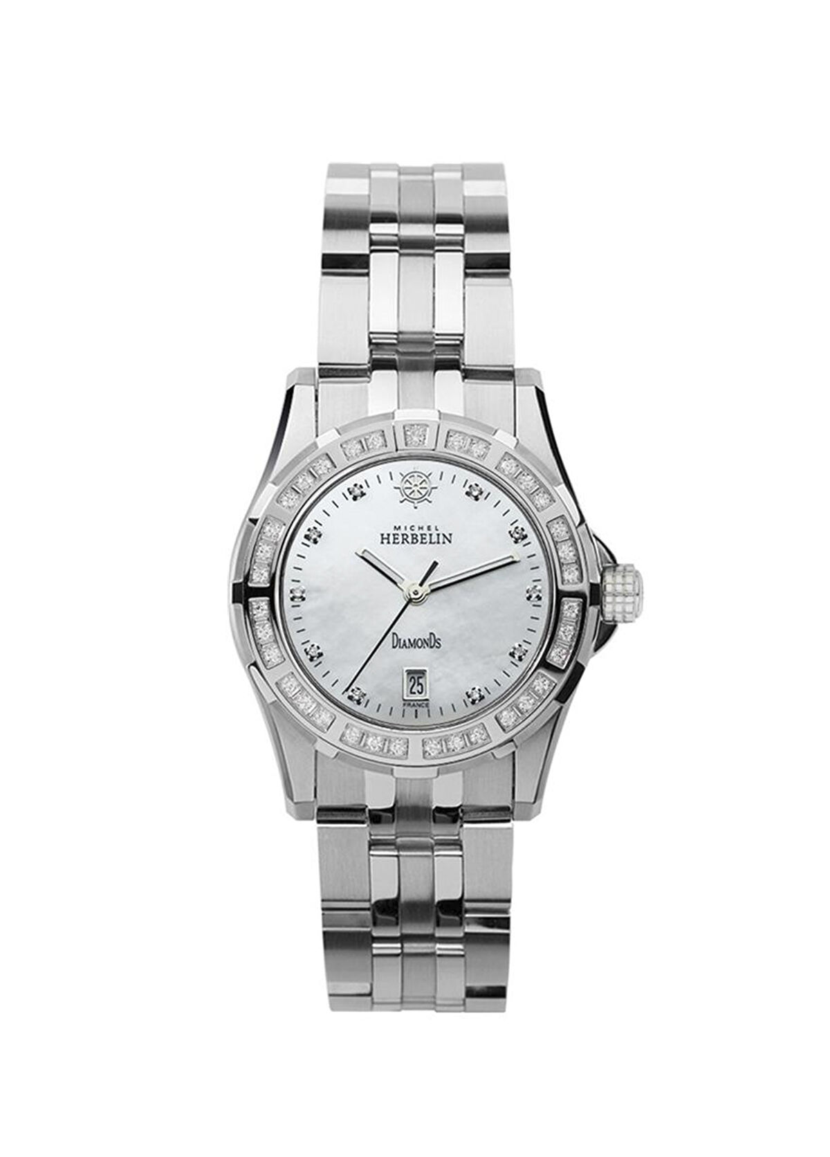 Newport Throphy 14291/35Y89B Pırlantalı Çelik Kadın Kol Saati