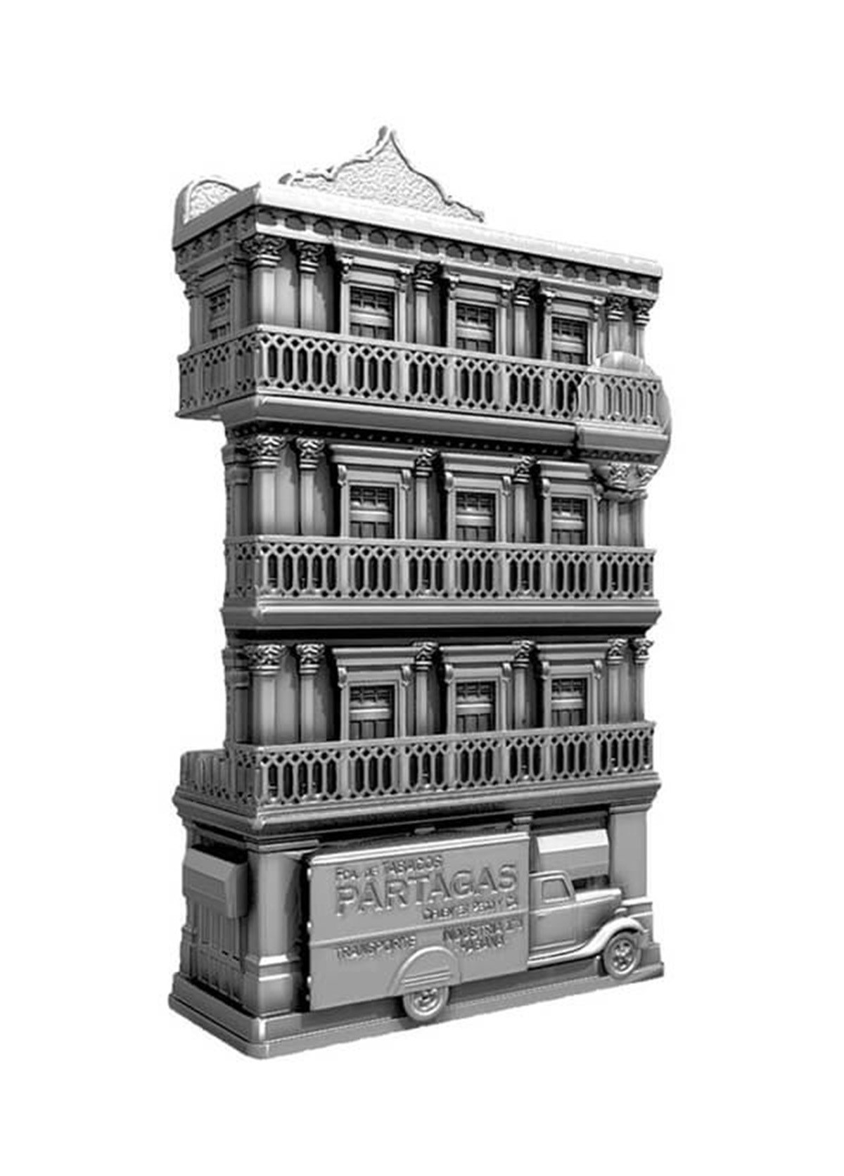 S.T. Dupont Atelier Haute Creation Jewelry Partagás Le Grand Çakmak - Sigara Seti 023066PAL