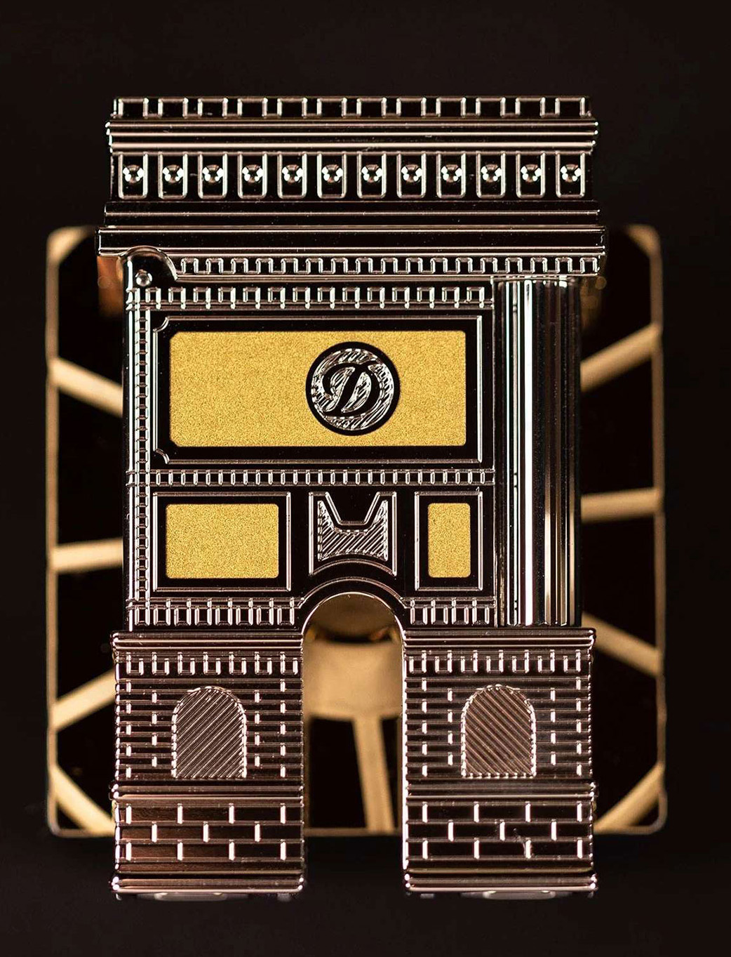 S.T. Dupont Loves Paris Limited Edition Set Lighter W Eiffel Tower 16347