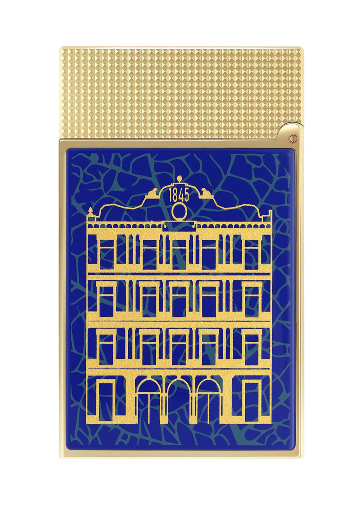 S.T. Dupont Line 2 Partagas Mavi - Altın Sarısı Çakmak 16095