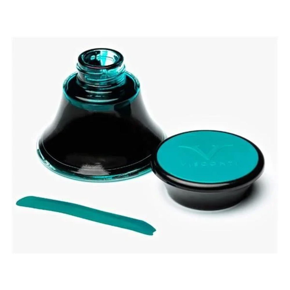 Glass Inkwell Green 50ml