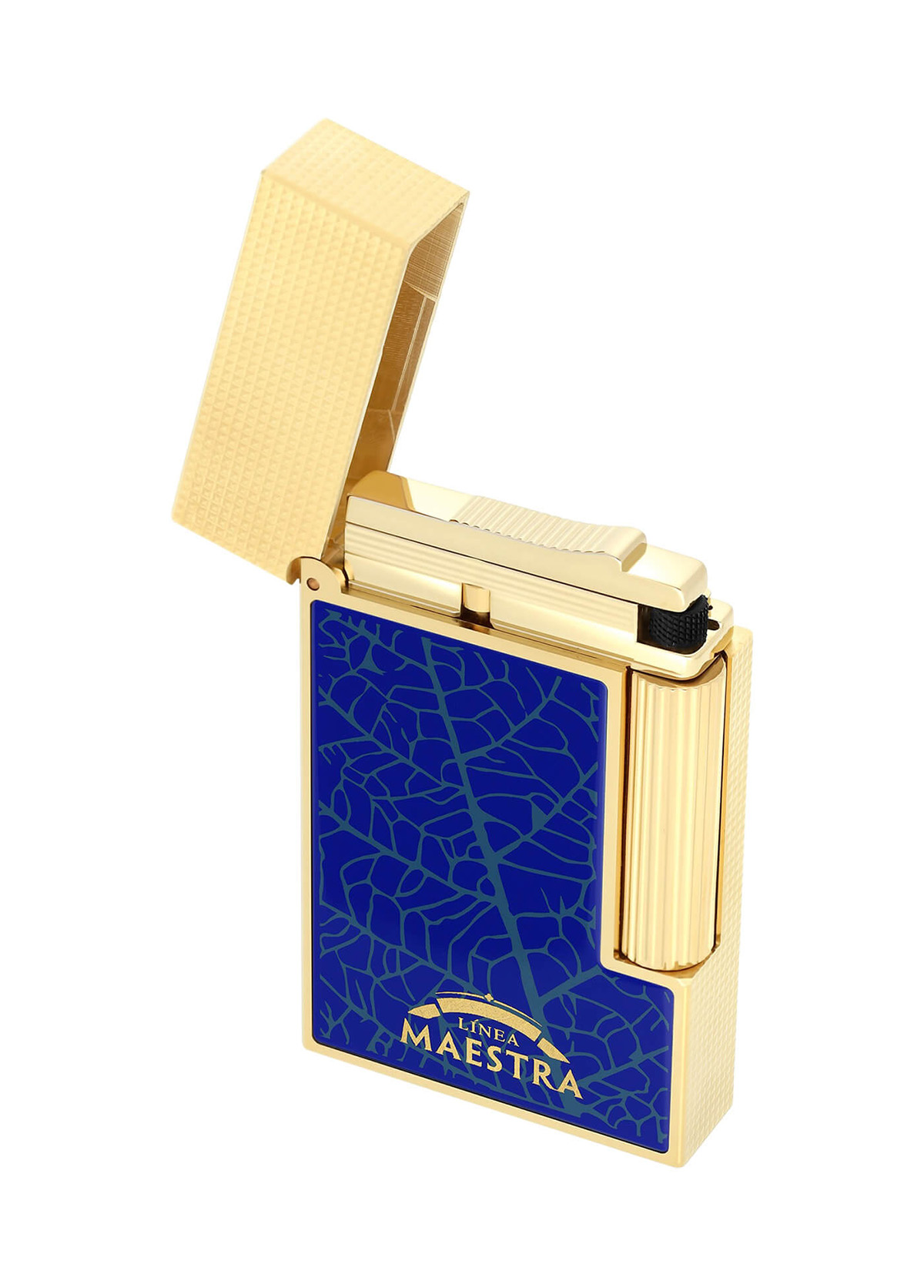 S.T. Dupont Line 2 Partagas Mavi - Altın Sarısı Çakmak 16095