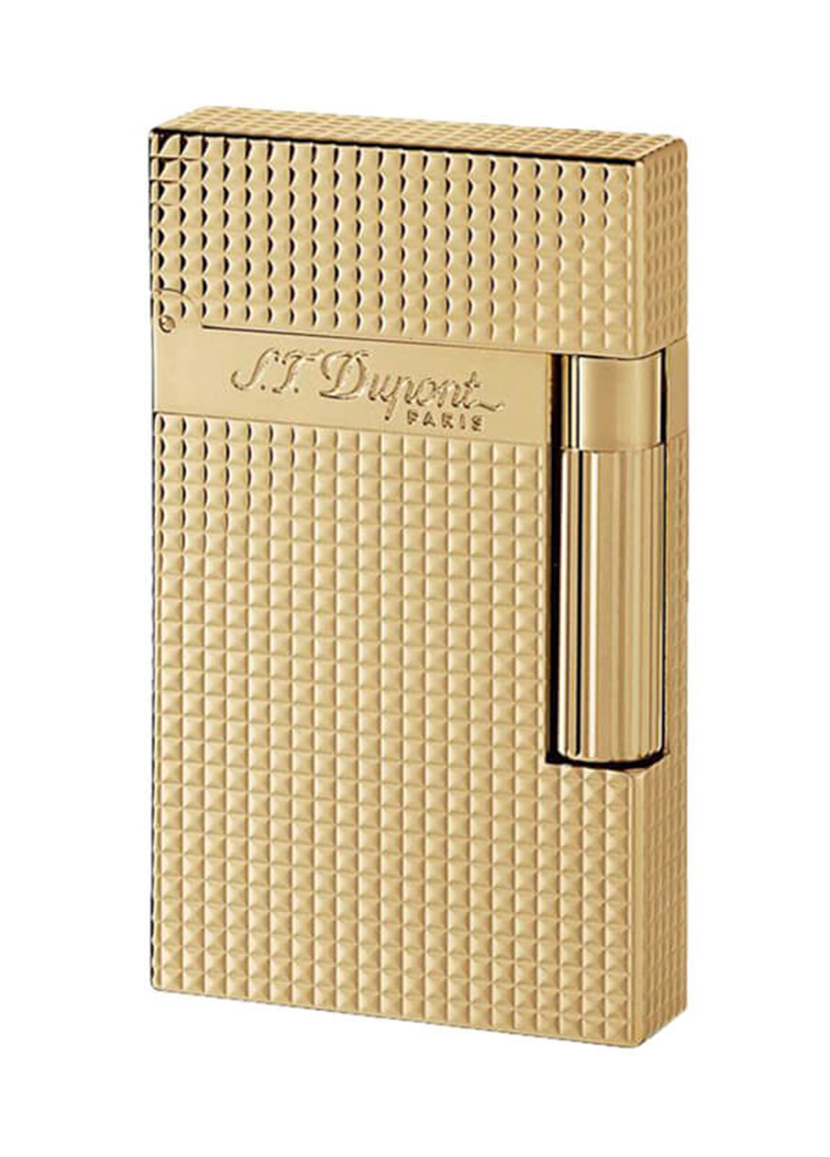 S.T. Dupont Gold Diamond Head Çakmak 16284