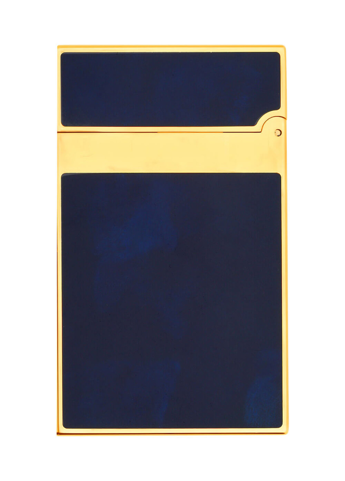 S.T. Dupont Ligne 2 Doğal Mavi Lake - Sarı Altın Kaplama Çakmak 16134