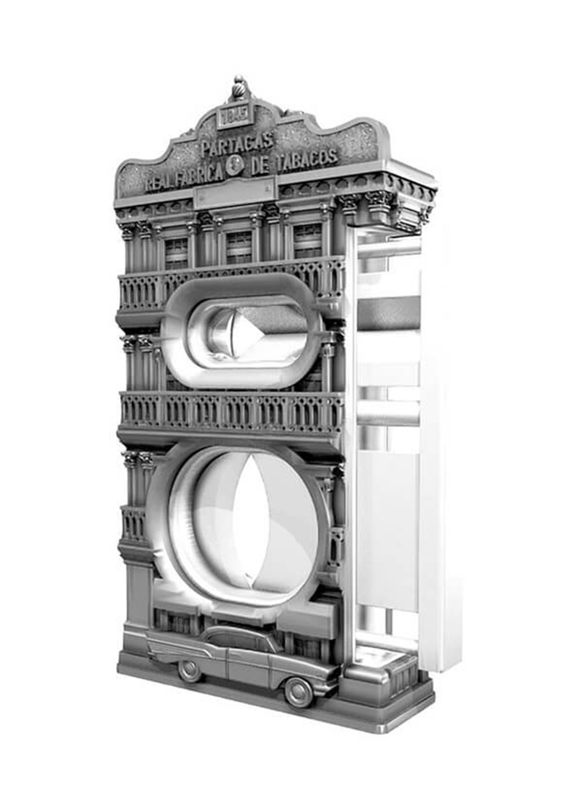 S.T. Dupont Atelier Haute Creation Jewelry Partagás Le Grand Çakmak - Sigara Seti 023066PAL