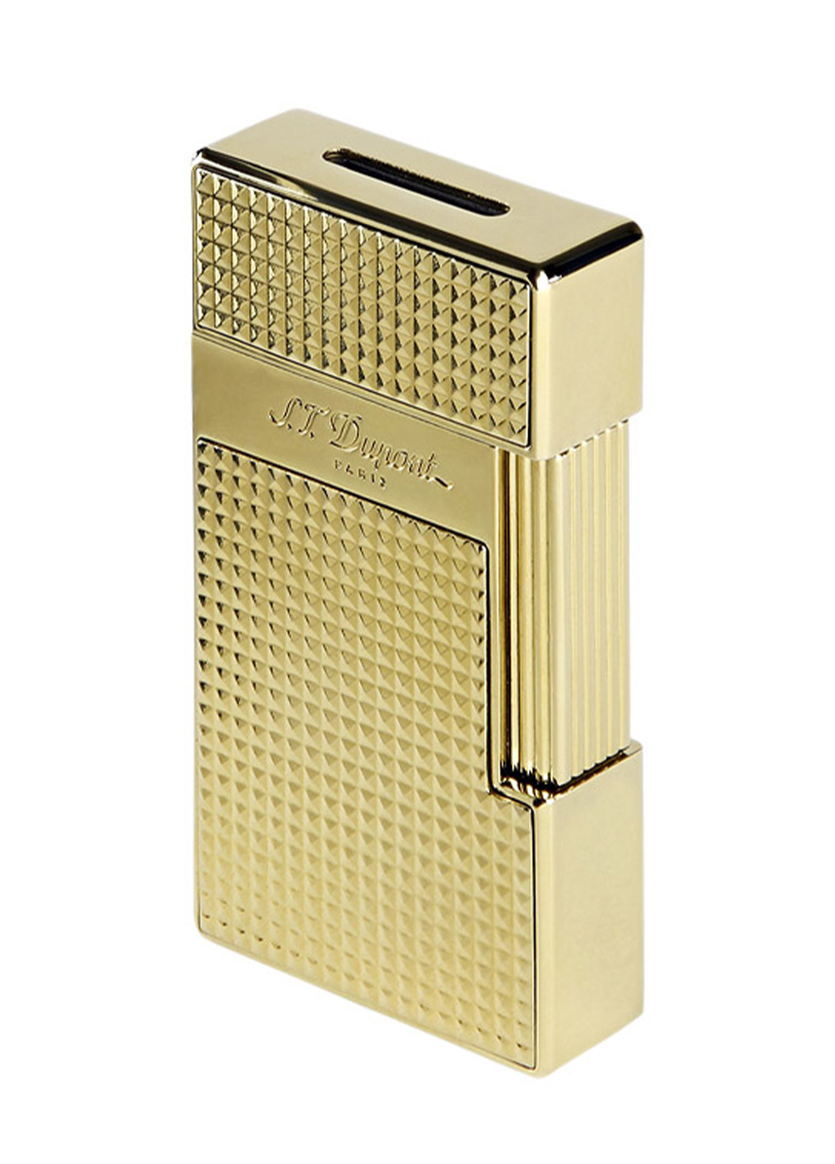 S.T. Dupont Biggy Golden Diamond Head Çakmak 25009